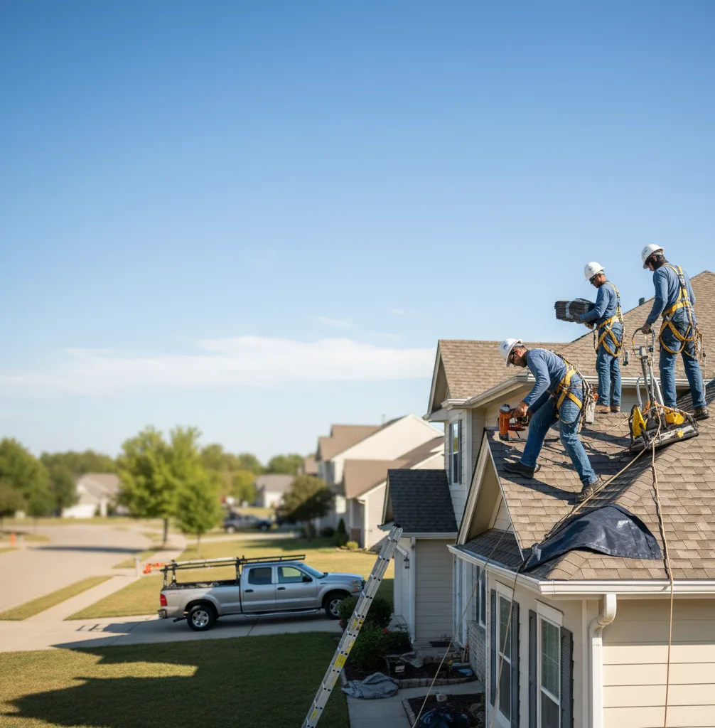 Roof Repair in Camanche